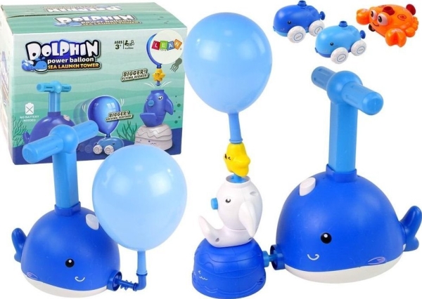 LeanToys Ballongkastare Dolphin Aerodynamisk bil | Skola & Hobby - Till skolväskan - Övriga | GameStuff