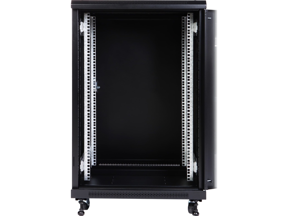 Delta Schrank Rack, Stehend Eprado-R19-18U/600Fw-Blue