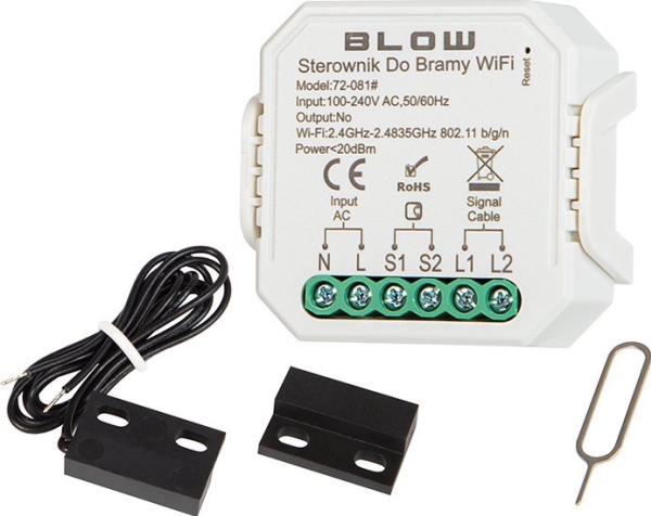 Blow Smart Wifi-Portstyring