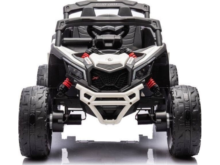 Triton Lean Cars batteridriven vagn Can-am DK-CA003 vit | Utomhusleksaker - El & Bensinfordon - Elbilar för barn 12/24V | GameStuff