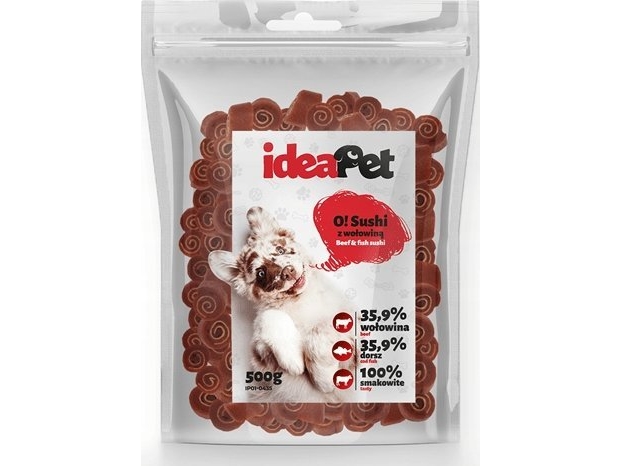 Ideapet Sushi Mit Rindfleisch 500 G