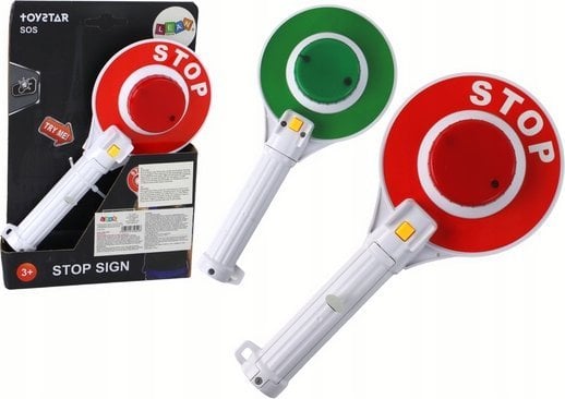 Leantoys Polizeilutscher Für Kinder, Doppelseitige Stop-Lichter