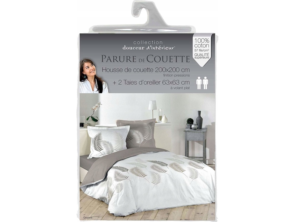 Douceur d`Interieur Komplet pościeli GOYAVE, 200 x 200 cm, 3 częściowa