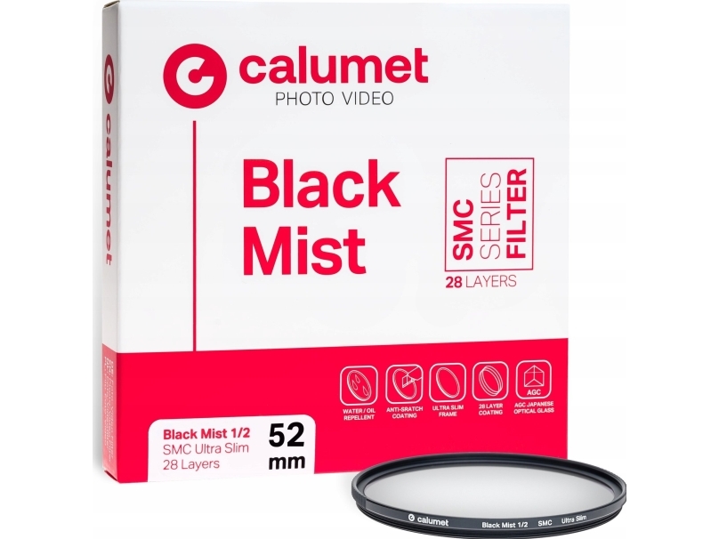 Filtr Calumet Calumet Black Mist 1/2 Smc 52 Mm Ultra Slim 28 Layers