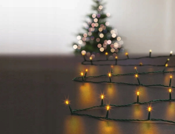 Fééric Lights og juletræslys Udendørs lyskæde, 320 LED'er