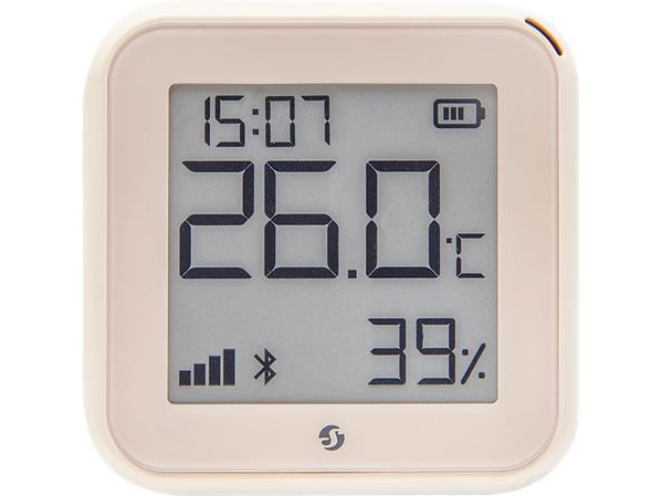Shelly Plus H&T - Avancerad fukt- och temperatursensor - Elfenben | Belysning - Intelligent belysning (Smart Home) - Tillbehör | GameStuff
