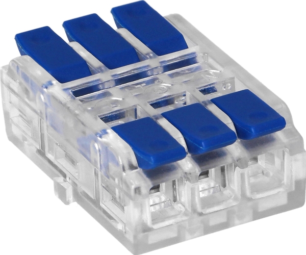 Orno 3-trådskontakt, dubbelsidig för alla 0,75-4 mm? trådar IEC 250V/32A påse med 9 st. | Färg & Tillbehör - Specialprodukter - Fogmassa | GameStuff