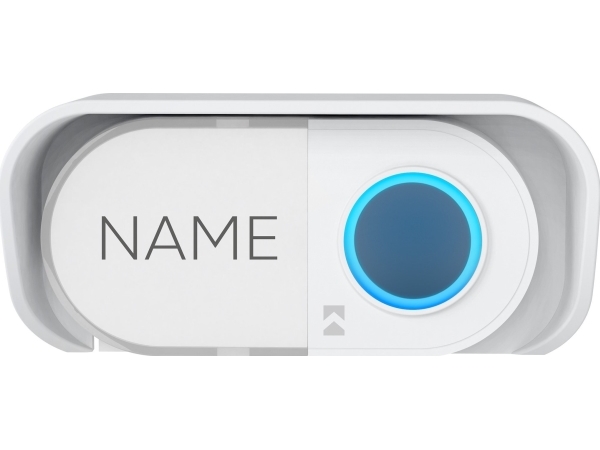 Orno Langaton paristokäyttöinen painike ATEL-sarjan kellojen jatkamiseen, valkoinen