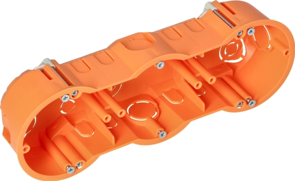 Orno infälld dosa 60 mm, trippel för G/K | EL Artiklar - Elcentral - Monteringsskåp | GameStuff