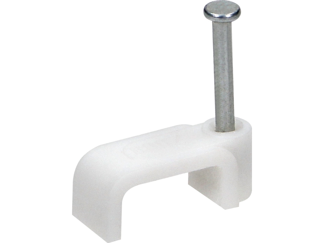 Orno kabelhållare platt för kabel YDYp 3 x 1,5mm2, 10x6mm (25 st) | EL Artiklar - Vägar & tillägg - Skruvklämmor | GameStuff