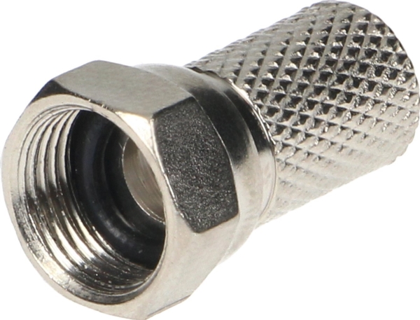 Orno Plug SAT-F 7,2 mm + tätning, Cabletech, 10 st | EL Artiklar - Antenn - Antennkablar | GameStuff