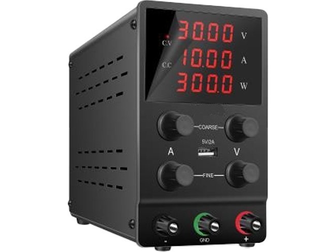 Blow 58-628# laboratoriestrømforsyning sps1203 120v/3a sort