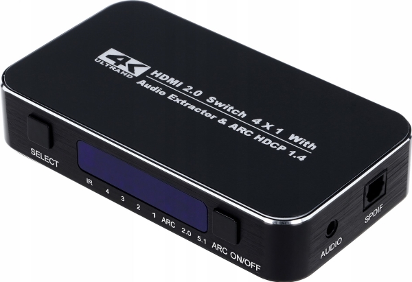Pavonik Hdmi 2.0 4X1 Switch Uhd 4K Hdcp Hdr