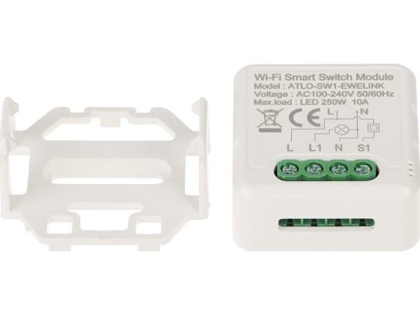 Atlo INTELLIGENTTI LED-VALONHALLINTA ATLO-SW1-EWELINK Wi-Fi, eWeLink