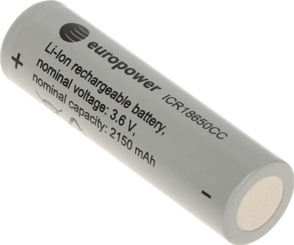 Europower LI-ION akku BAT-ICR18650CC/EP 3.6V