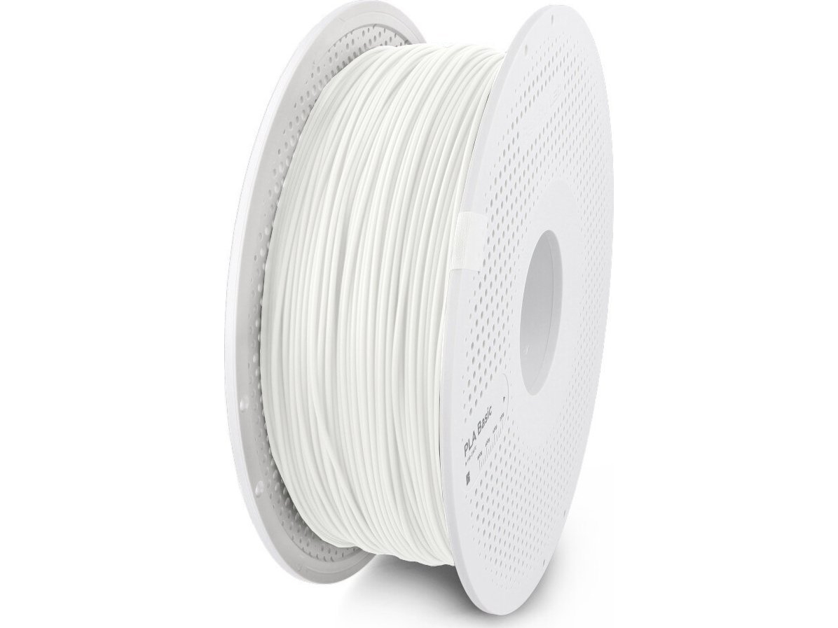 Bambulab Bambu Lab Pla Plastikas 1.75Mm 1Kg - Pridedamas Su Daugkartinio Naudojimo Ritė - Ivory Baltas