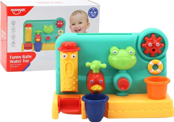 Lean Toys Vonios žaislas Huanger su vandens efektais, 25x10x16 cm