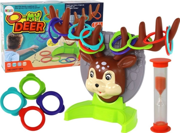 Arkadinis žaidimas lanko metimas ant elnio ragų Lean Toys