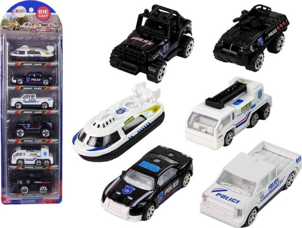 Leantoys Autos Polizei Resorcs 1:64