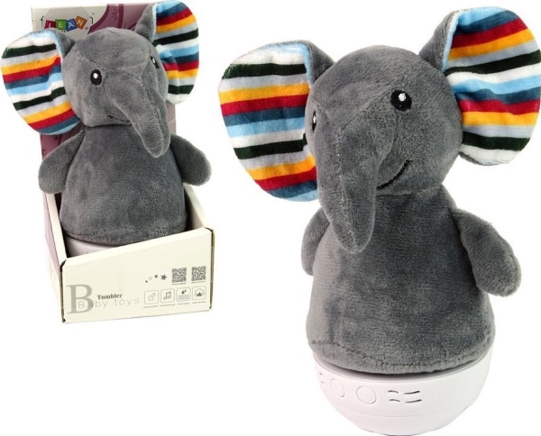 Leantoys Bubble Elephant Lamp Music