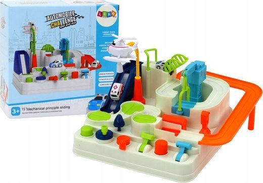 LeanToys Obstacle Course Interaktiv parkering för barnbilar | Leksaker - Radiostyrda leksaker - Bilbanor | GameStuff