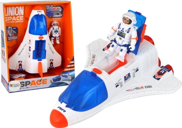 LeanToys Rymduppdrag Rymdraket Kosmonaut Cosmos 2 ELE | Leksaker - Konstruktions leksaker - Plastik konstruktion | GameStuff