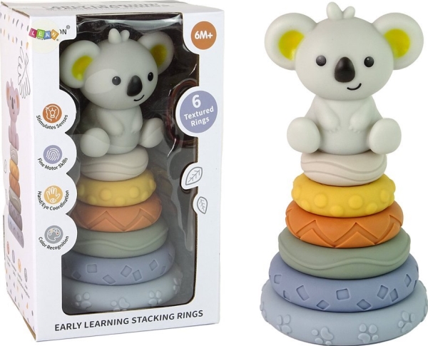Leantoys Koala-Pyramide Für Die Kleinsten