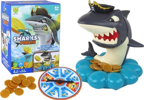 Arkadinis žaidimas Ryklys piratas Lean Toys