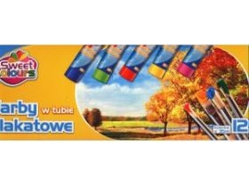 Otocki Poster maalit 12 värin tuubissa