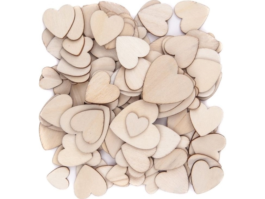 DP Craft Puiset muodot DPCRAFT Sydämet mix - 120 kpl Dalprint
