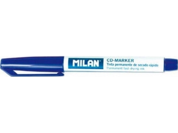 Milan Permanent Marker 10 Stk. Sort Pvc