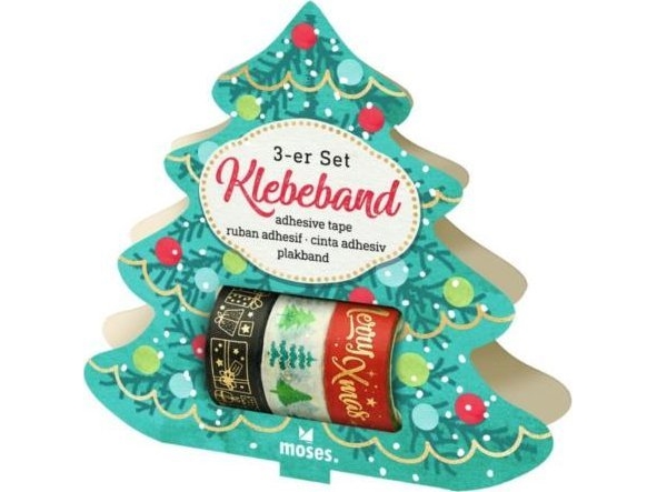 Moses koristeelliset itseliimautuvat teipit - joulu