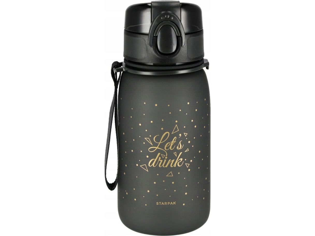 Starpak BIDON 400ML OMBRE BLACK-GOLD STK PB 6/24