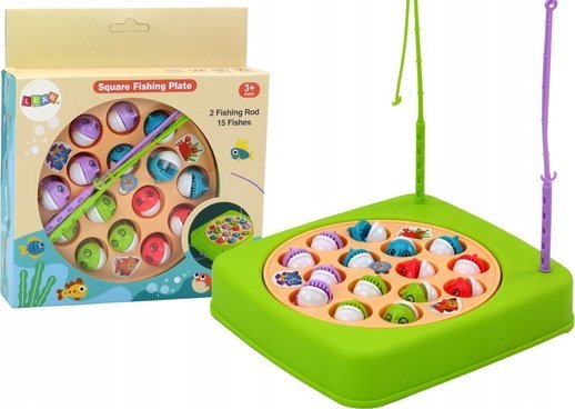 LeanToys Fiskfångst Arkadspel 15st Fiskespön Grön | Skola & Hobby - Till skolväskan - Övriga | GameStuff