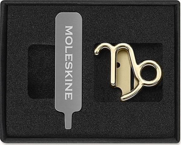 Moleskine Moleskine Anstecknadel, Steinbock, Gold