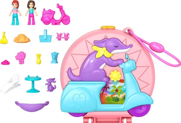 Polly Pocket Adventure Moped