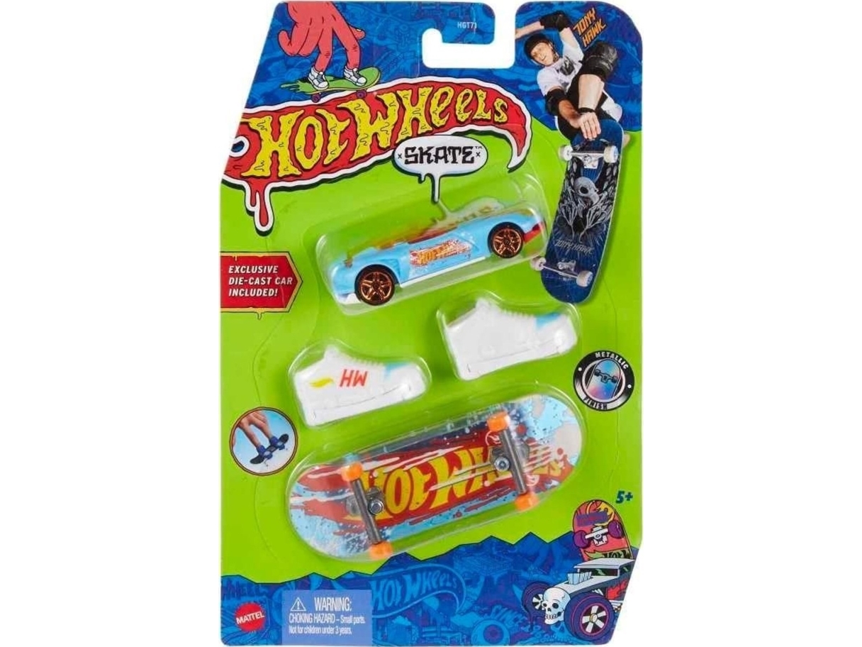 Mattel Hot Wheels Skateboard Skor Bil Hgt76