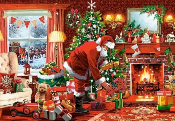 Castorland Puzzle 1500 Santa's Special Delivery Castor