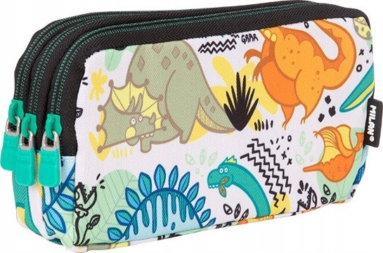 Milan Mäppchen 3-Fach Mäppchen Groß Dinos Milan