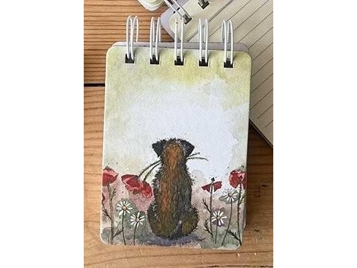 Incood Kolonotes A7 Ssn40 Border Terrier Und Mohnblumen