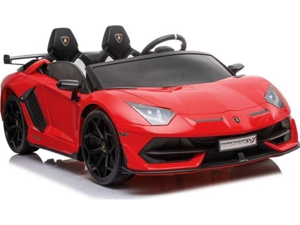 Dvivietis vaikiškas elektromobilis Lean Cars Lamborghini Aventador SX2028, baltas