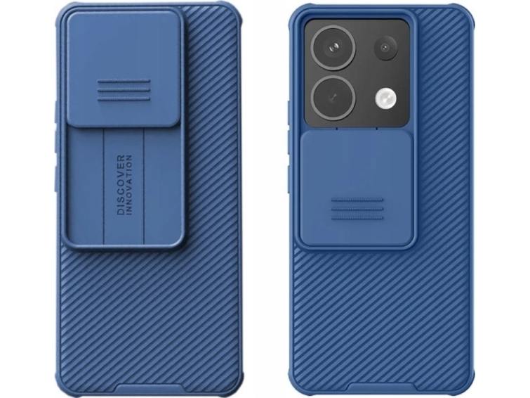 Nillkin Camshield Pro Fodral Xiaomi Redmi Note 13 Pro 5g Blå / Blå