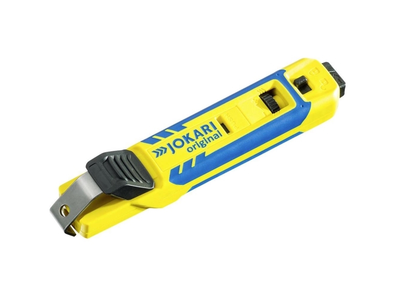 Jokari 70000 System 4-70 Afisoleringskniv Egnet til Rundkablar, Våtrumskabel 8 til 35 mm