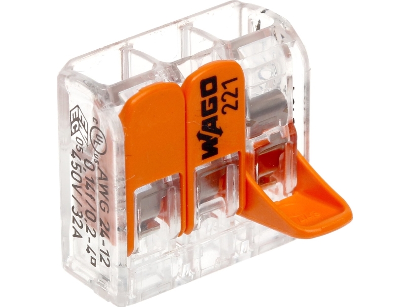 WAGO ELCENTRAL WAGO-221-413*P6 | Belysning - Intelligent belysning (Smart Home) - Intelligent belysning | GameStuff