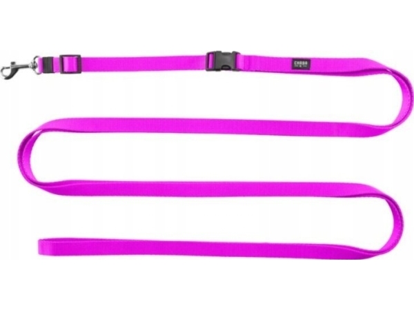 Chaba Leine/Anbindeseil Spacerowa Mit Bio-Band 10 Mm/4 M Fuksja