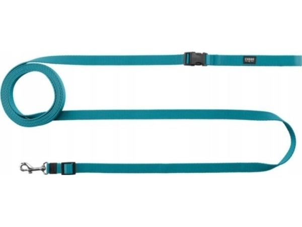 Chaba Hundehalsbånd Med Spacerbånd 20 Mm / 4 M, Havblå (Biothane)