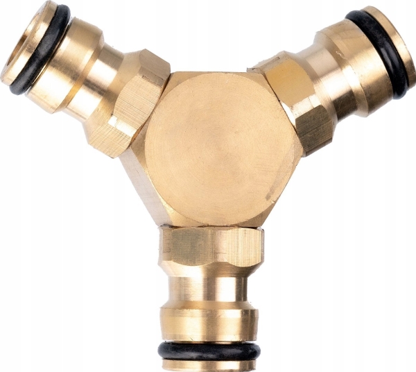Xtline Brass Three Way Connector 1/2  
