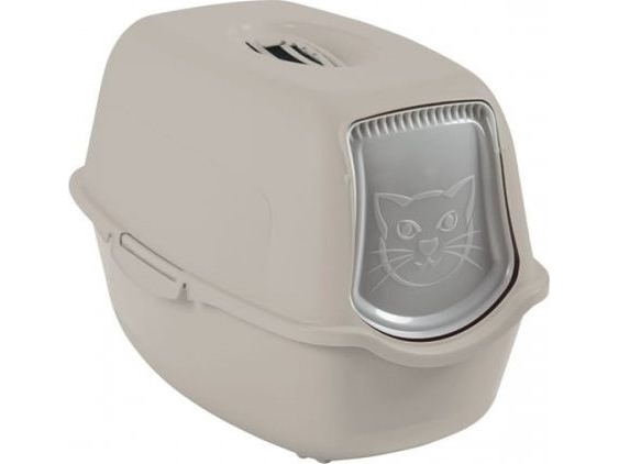 Rotho Bailey Katzentoilette Mit Kapuze Beige