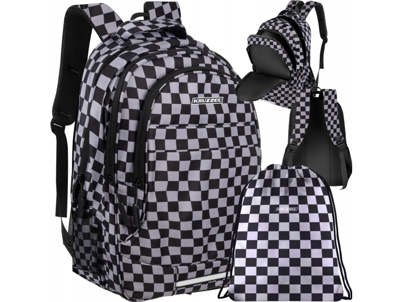 Backpack 22L - Checkerboard Kruzzel 24530