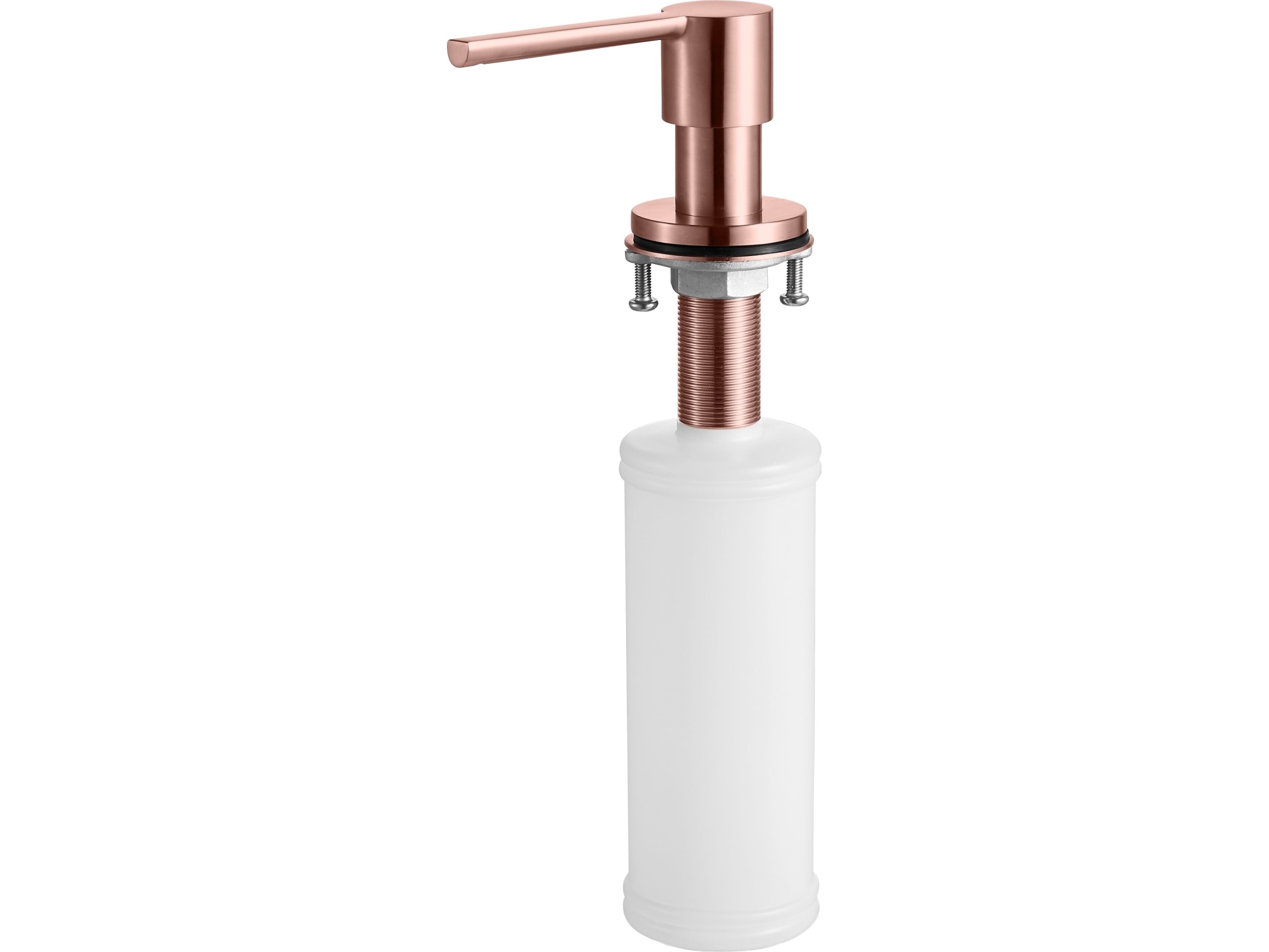 Kernau KSD 03 tvålpump i koppar — väggmonterad pump för flytande tvål & lotion, metallfinish | Rengöring - Personlig vård - Tvål & dispensrar | GameStuff